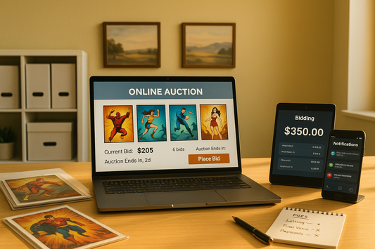 Best Comic Book Auction Sites Online in 2025: Fees, Traffic & Trust