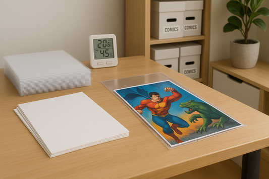 Comic Book Protection 101: Choosing the Right Sleeves, Boards, and Climate Control