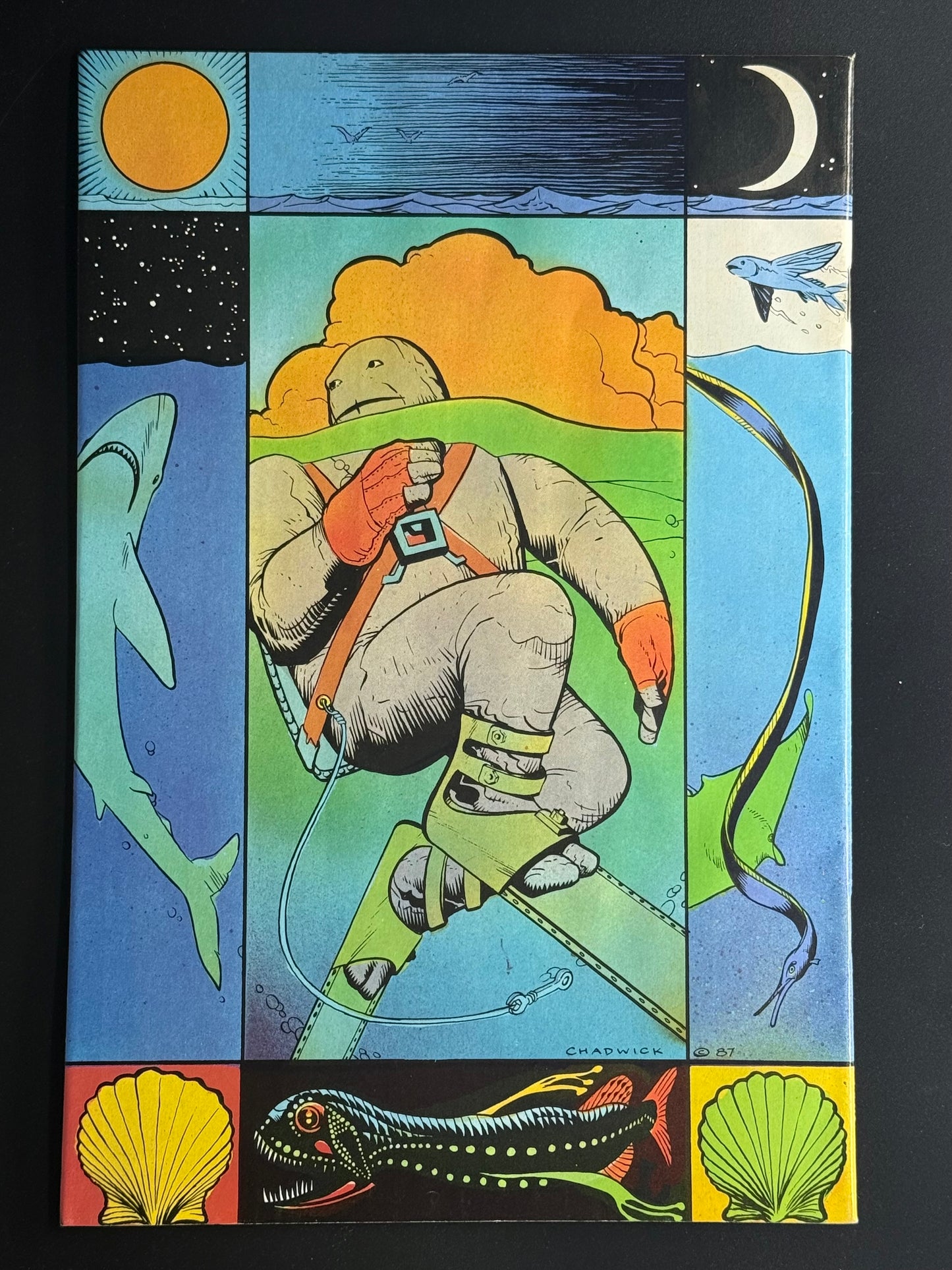Concrete #1 / Near Mint / Dark Horse Comics / 1987 - Back Cover