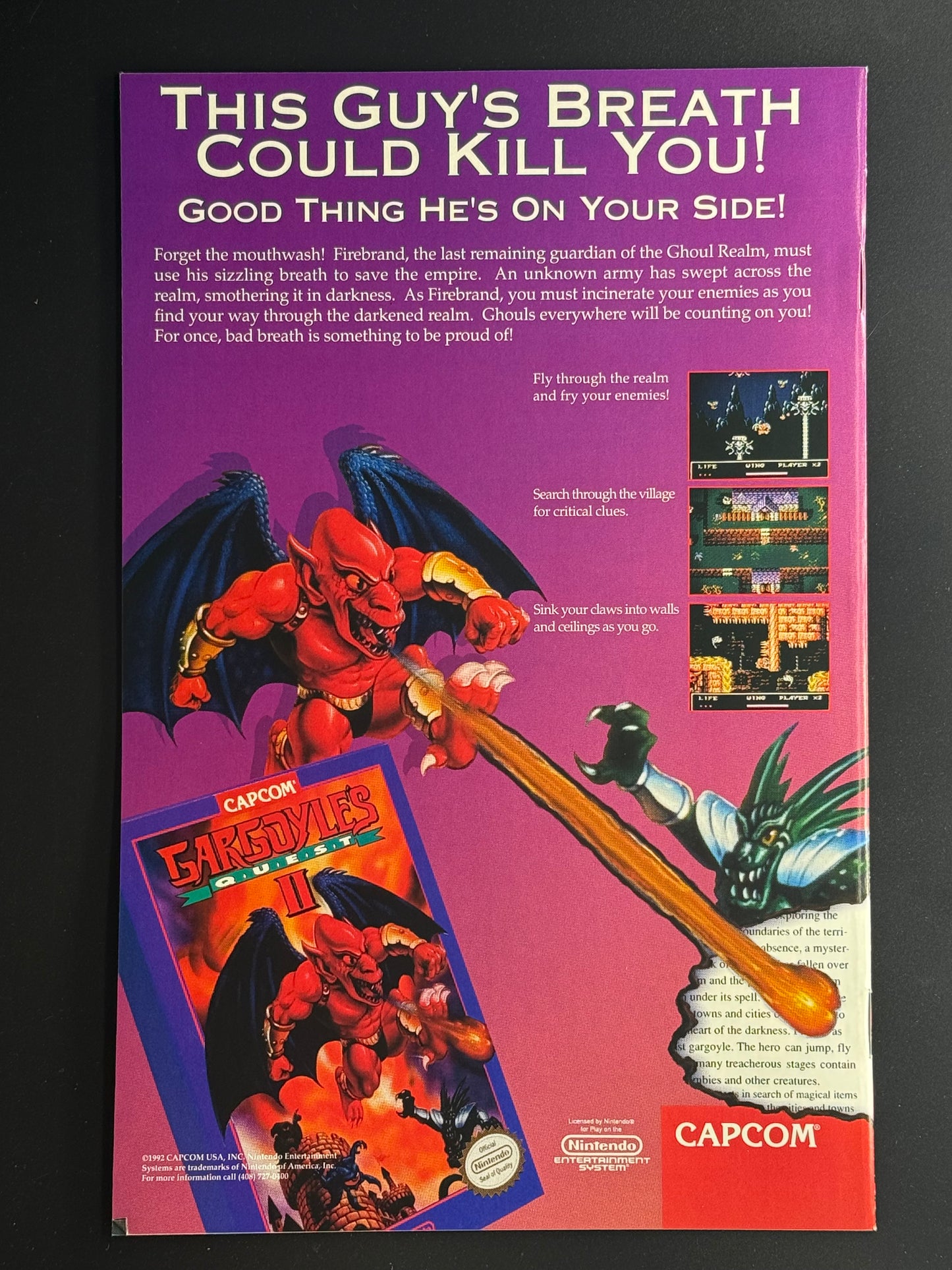 Predator vs Magnus Robot Fighter #1 / Near Mint- / Dark Horse Comics / 1992 - Back Cover