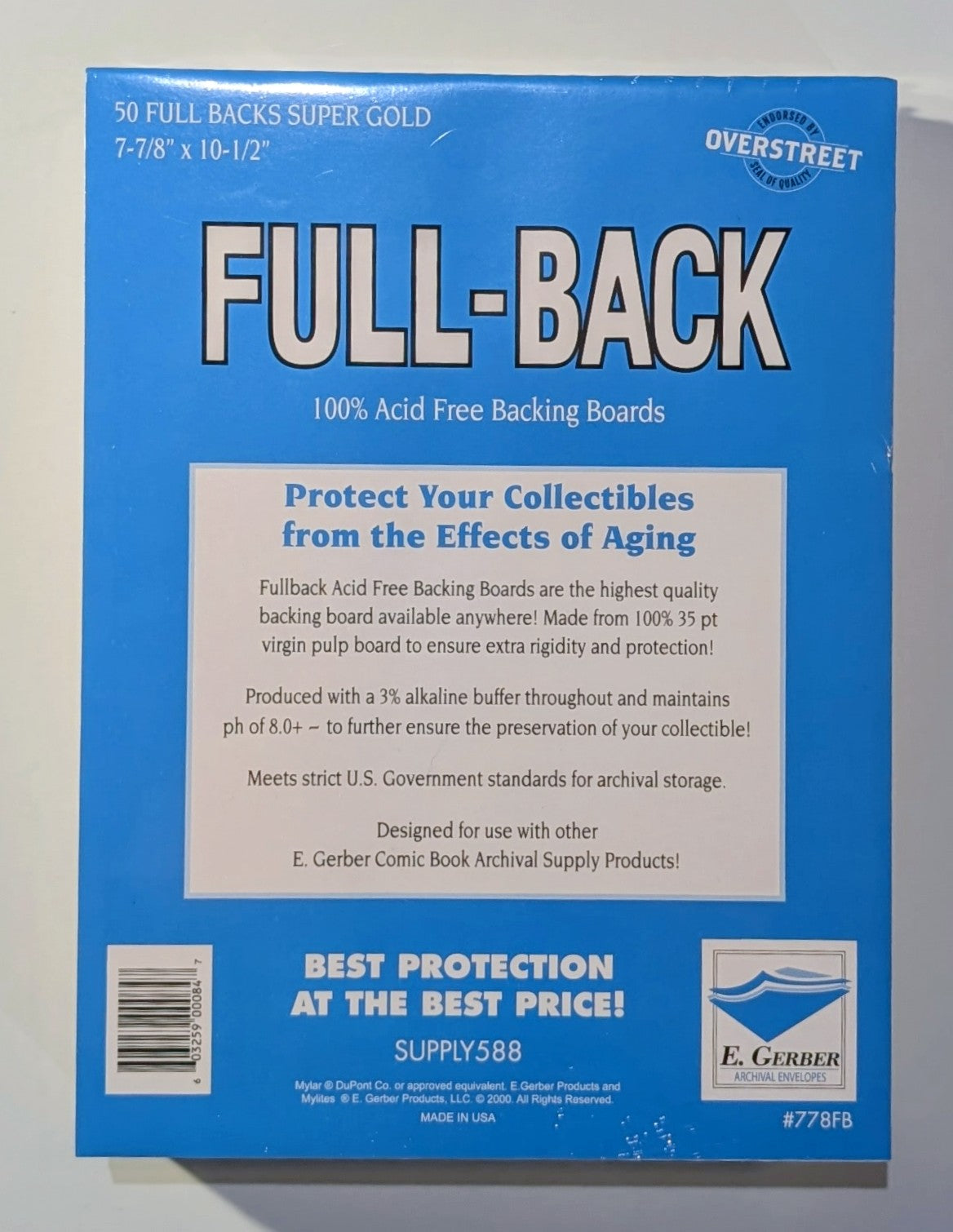 MyLites 2 & Full Back Backing Boards for Super Golden Age Comics
