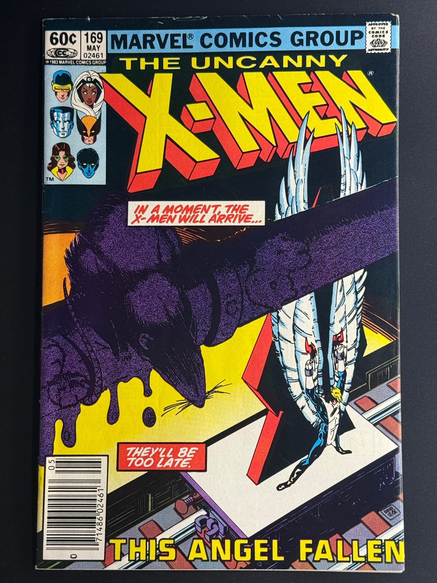 The Uncanny X-Men #169 / Very Fine / Marvel Comics / 1983 - Front Cover