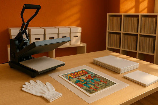 Comic Book Pressing: When Why and How to Do It Right