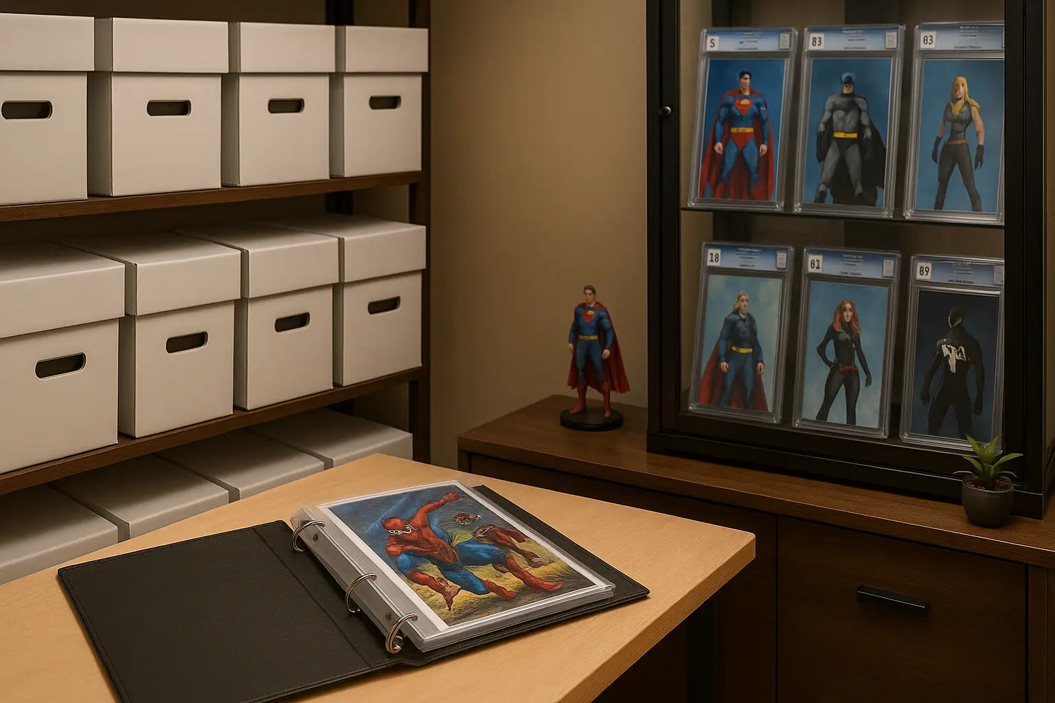 Comic Box Rack Comic Book Storage Options: Best Boxes, Binders & Display Tips – Binary ...
