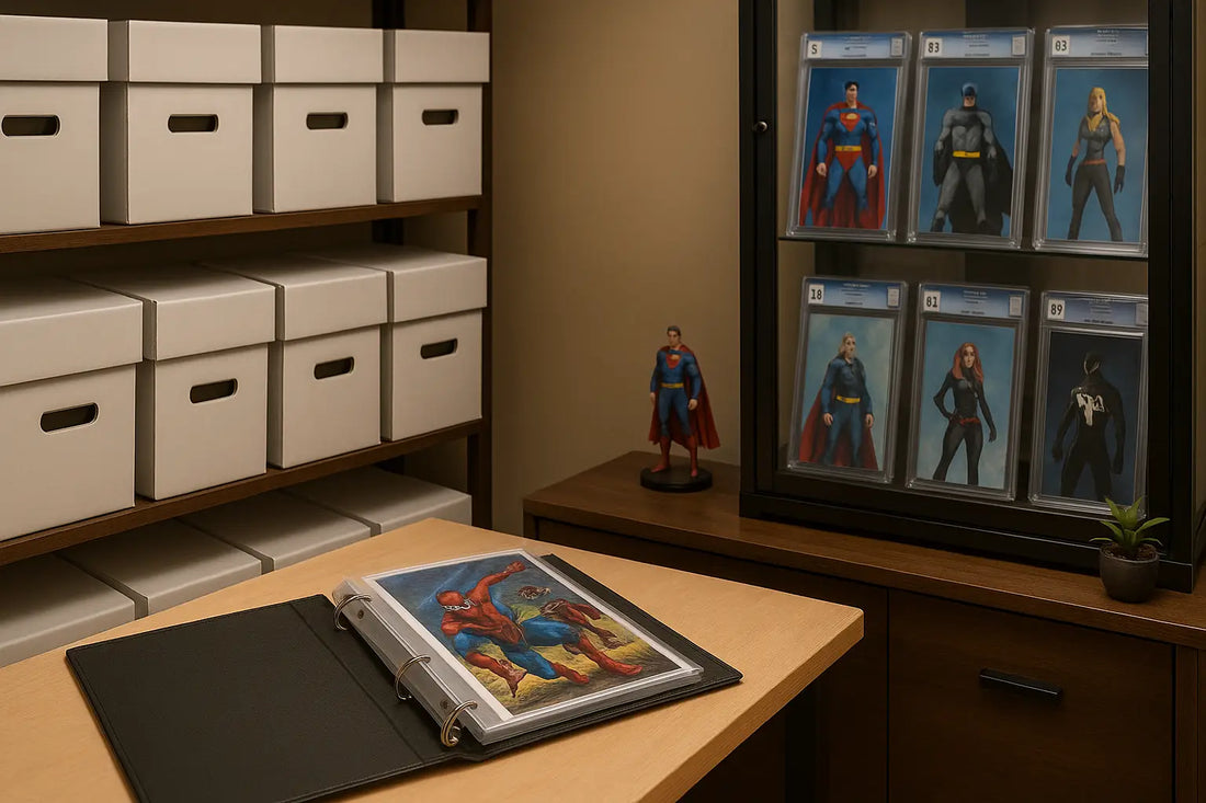 Comic Book Storage Options: Boxes Binders and Beyond
