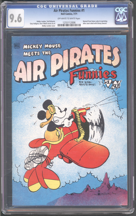 Air Pirates Funnies #1 CGC 9.6