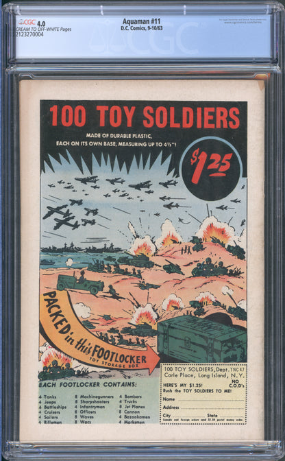 Aquaman #11 / CGC 4.0