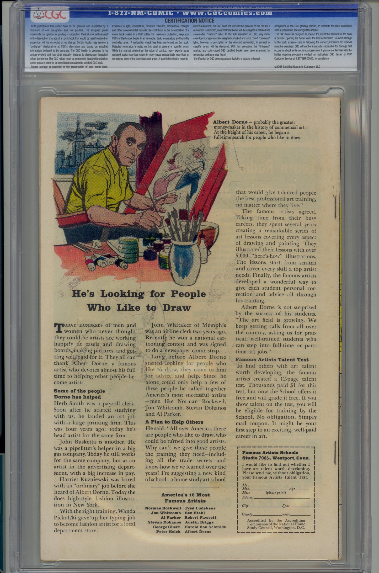 Avengers #2  / CGC 7.0 / OW/White Pages / Detailed Scans Inside