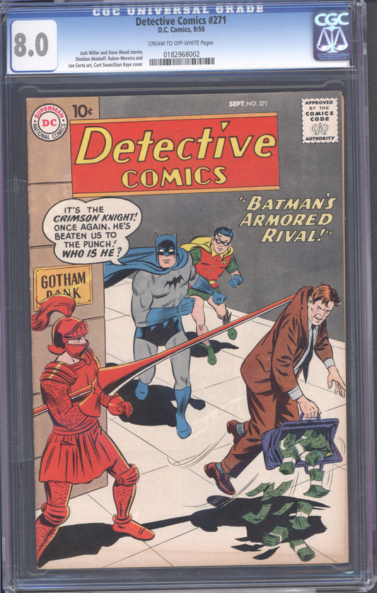Detective Comics #271 / CGC 8.0