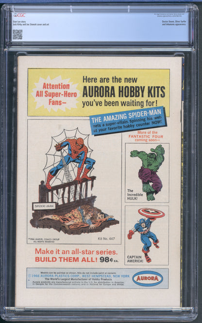 Fantastic Four #59 / CGC 9.4 / Near Mint Copy