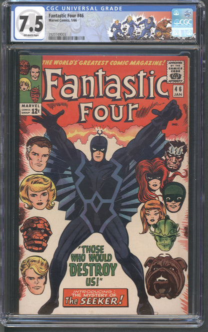 Fantastic 46 #72 CGC 8.5 / Iconic Black Bolt Cover