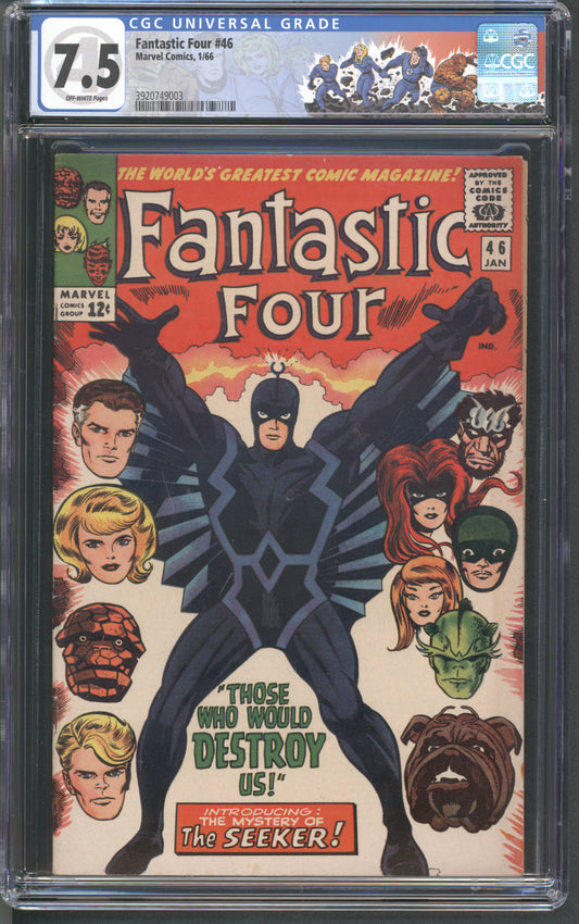 Fantastic 46 #72 CGC 8.5 / Iconic Black Bolt Cover