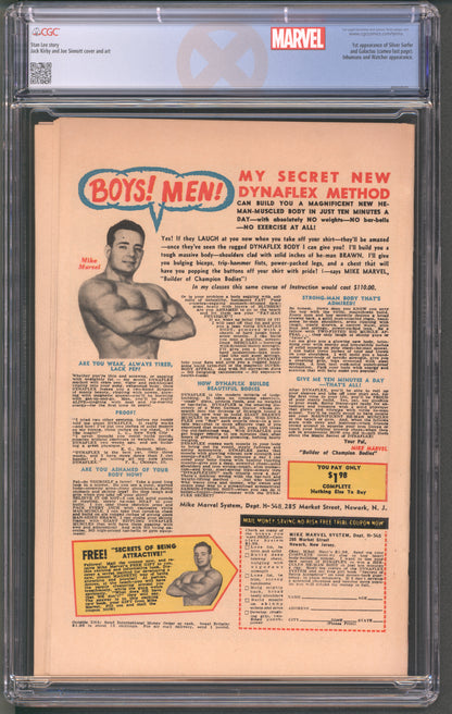 Fantastic Four #48 CGC 4.5 / Jack Kirby & Stan Lee / OW Pages