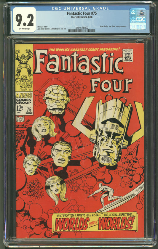 Fantastic Four #75 CGC 9.2