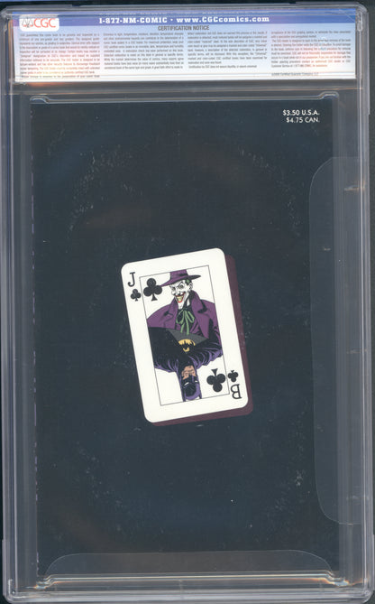 Batman the Killing Joke #NN / CGC 9.9 / MINT WHITE PAGES /