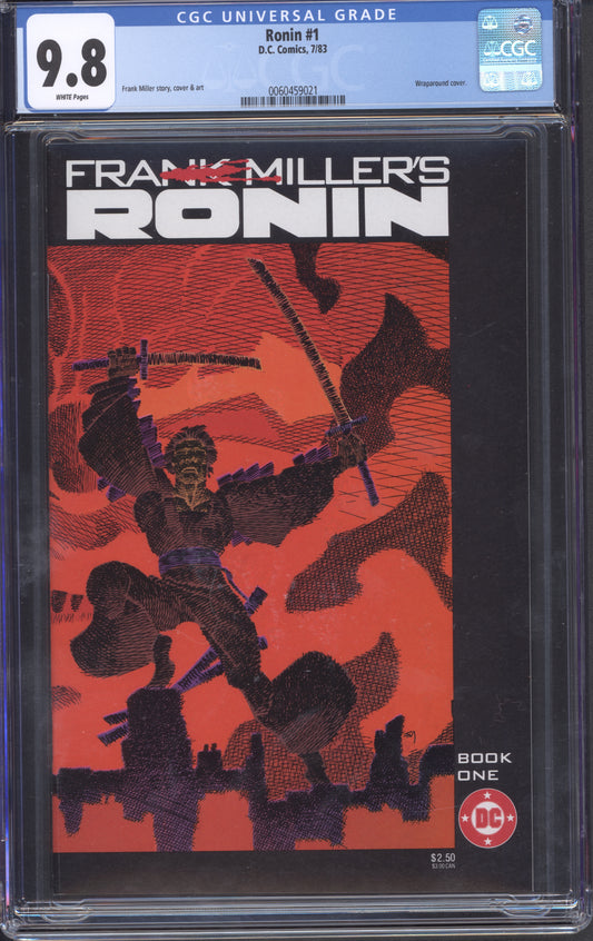 Ronin #1 / CGC 9.8 / White Pages / Frank Miller
