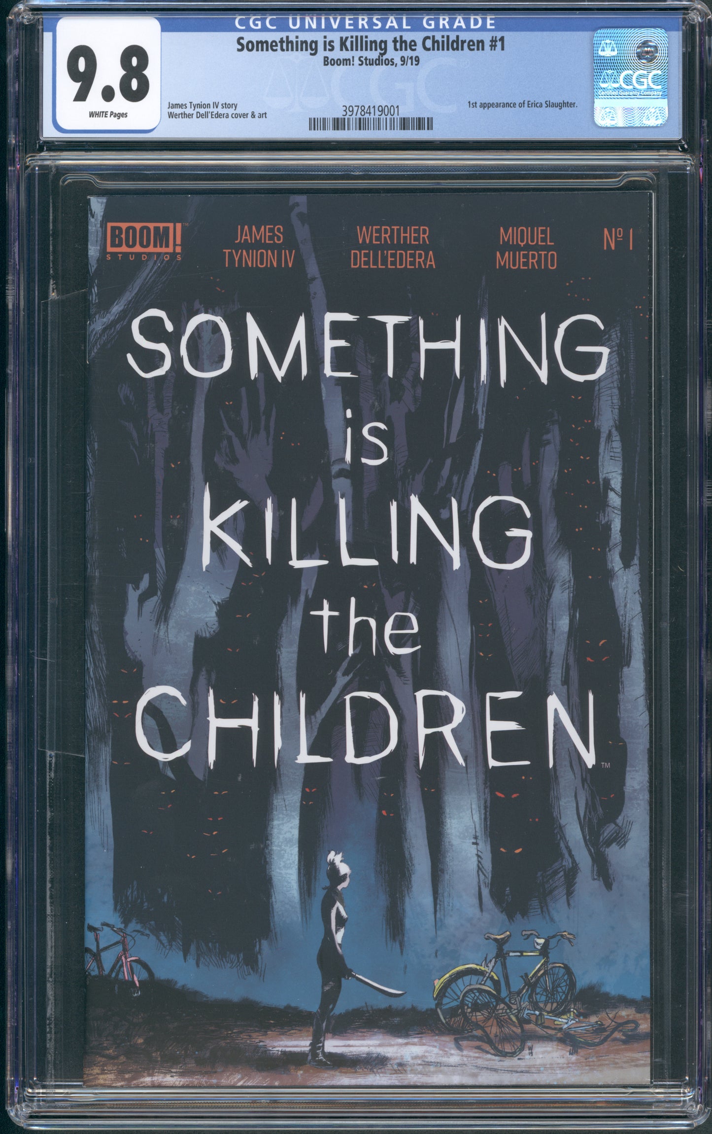 Something is Killing the Children / CGC 9.8 / White Pages