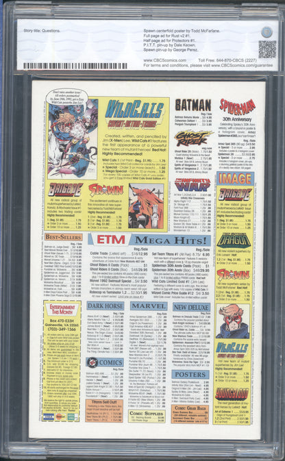 Spawn 1 / CBCS 9.4 / Image Comics / 1st Spawn