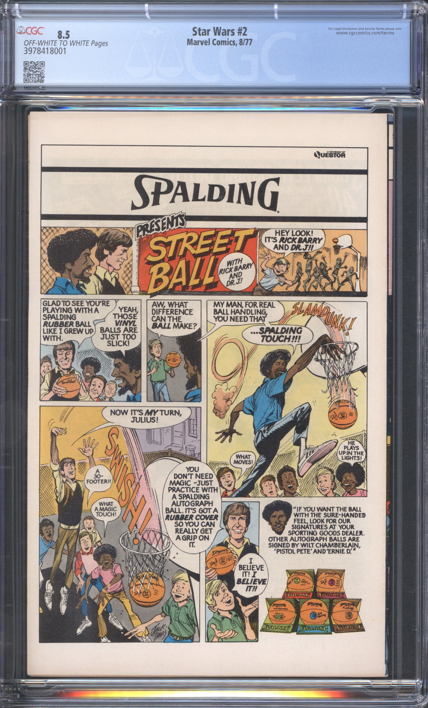 Star Wars #2 / CGC 8.5