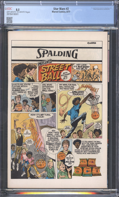 Star Wars #2 / CGC 8.5