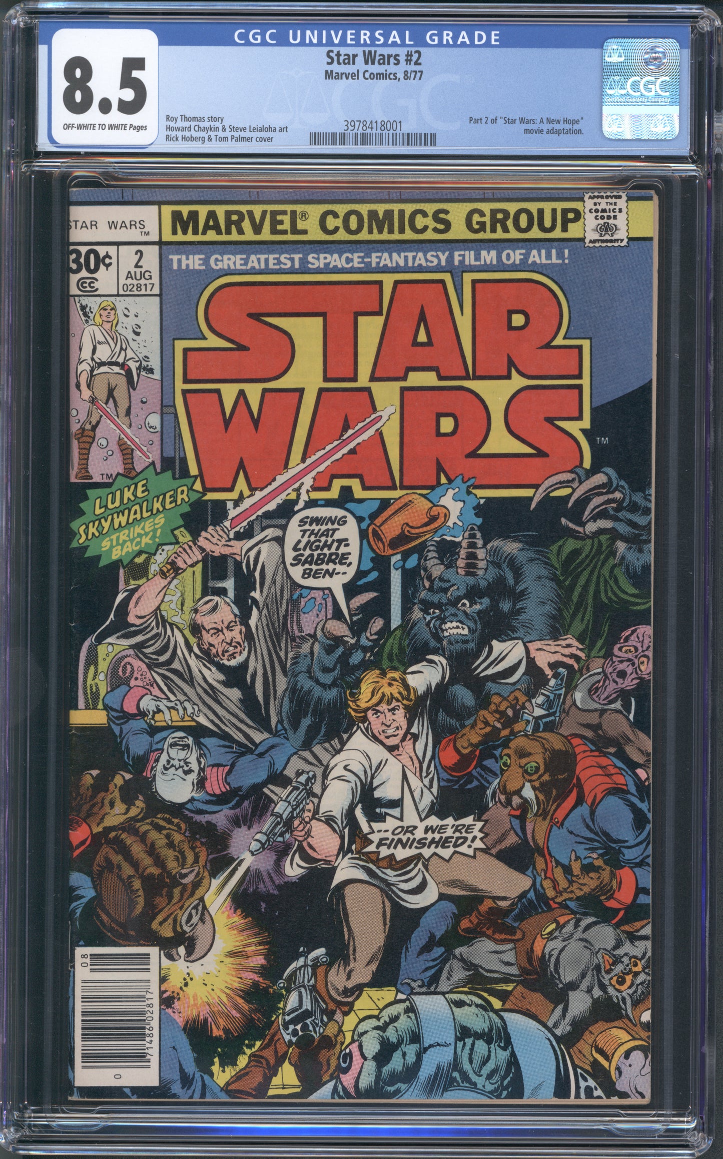 Star Wars #2 / CGC 8.5
