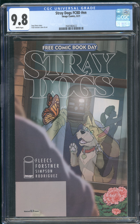 Stray Dogs #NN / CGC 9.8 / White Pages