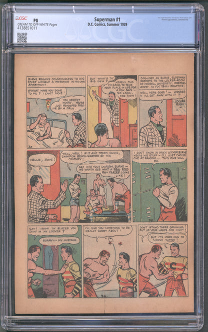 Superman #1 CGC PG