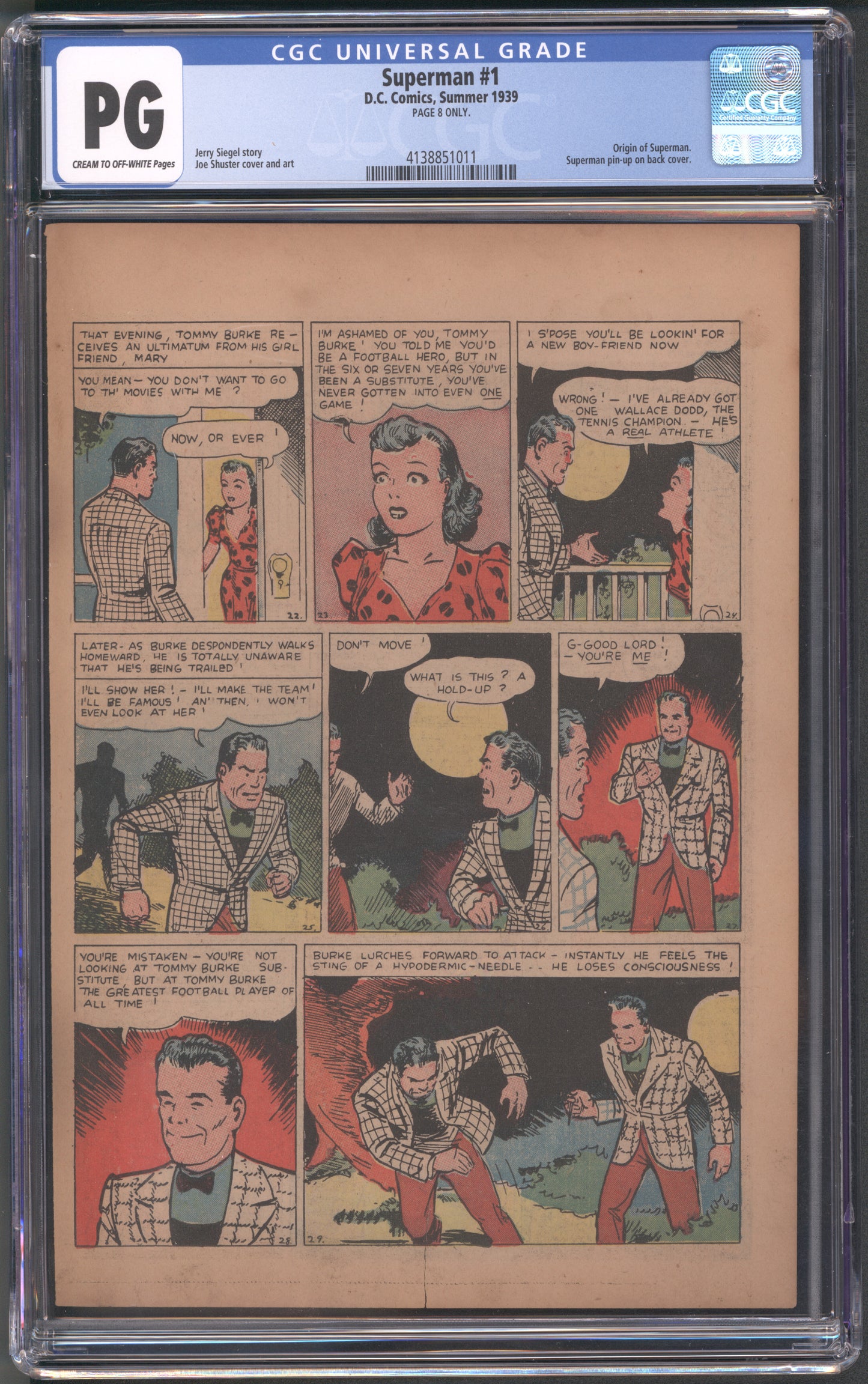 Superman #1 CGC PG