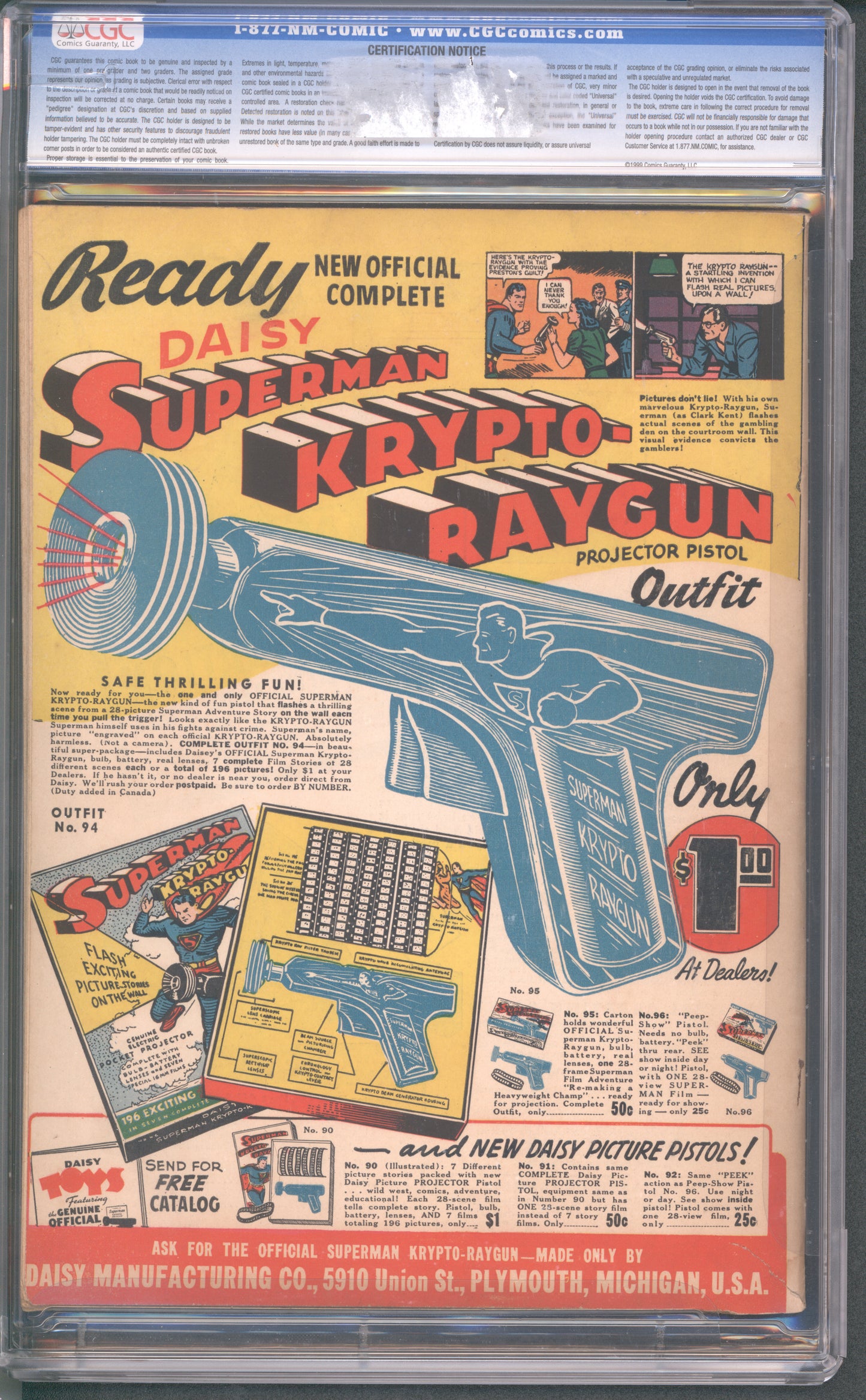 Superman #10 CGC 7.0