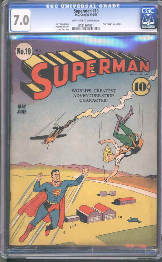 Superman #10 CGC 7.0