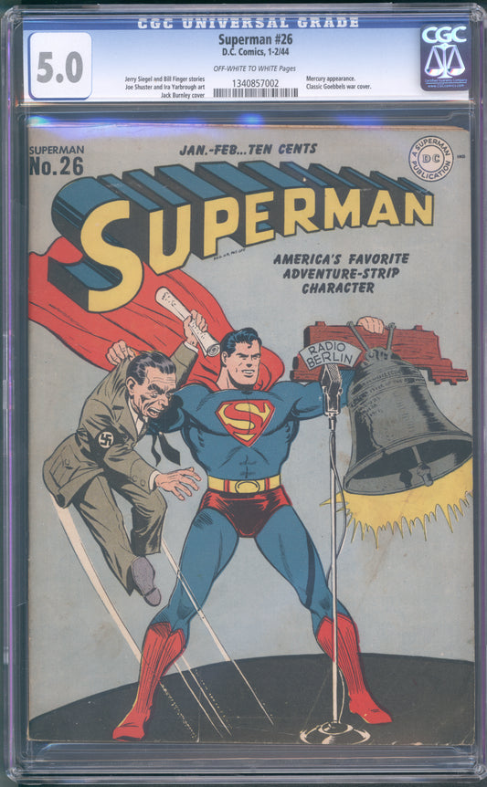 Superman #26 CGC 5.0