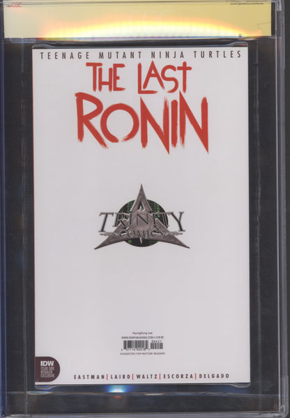 Teenage Mutant Ninja Turtles: The Last Ronin / CGC 9.8 / SS: Eastman & Lee