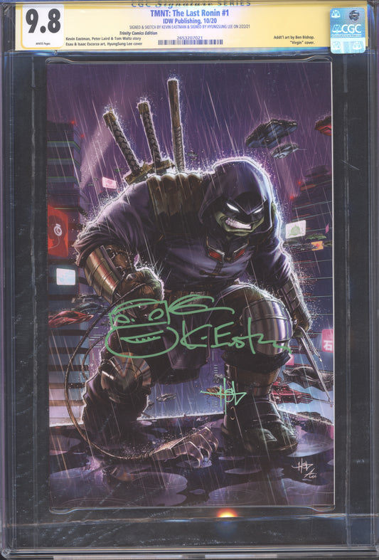 Teenage Mutant Ninja Turtles: The Last Ronin / CGC 9.8 / SS: Eastman & Lee