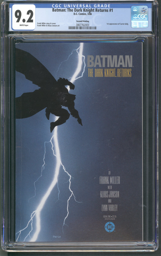 Batman: The Dark Knight #1 CGC 9.2