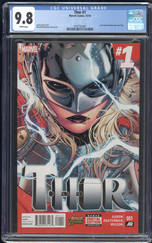 Thor #1 - CGC 9.8 - First Jane Foster