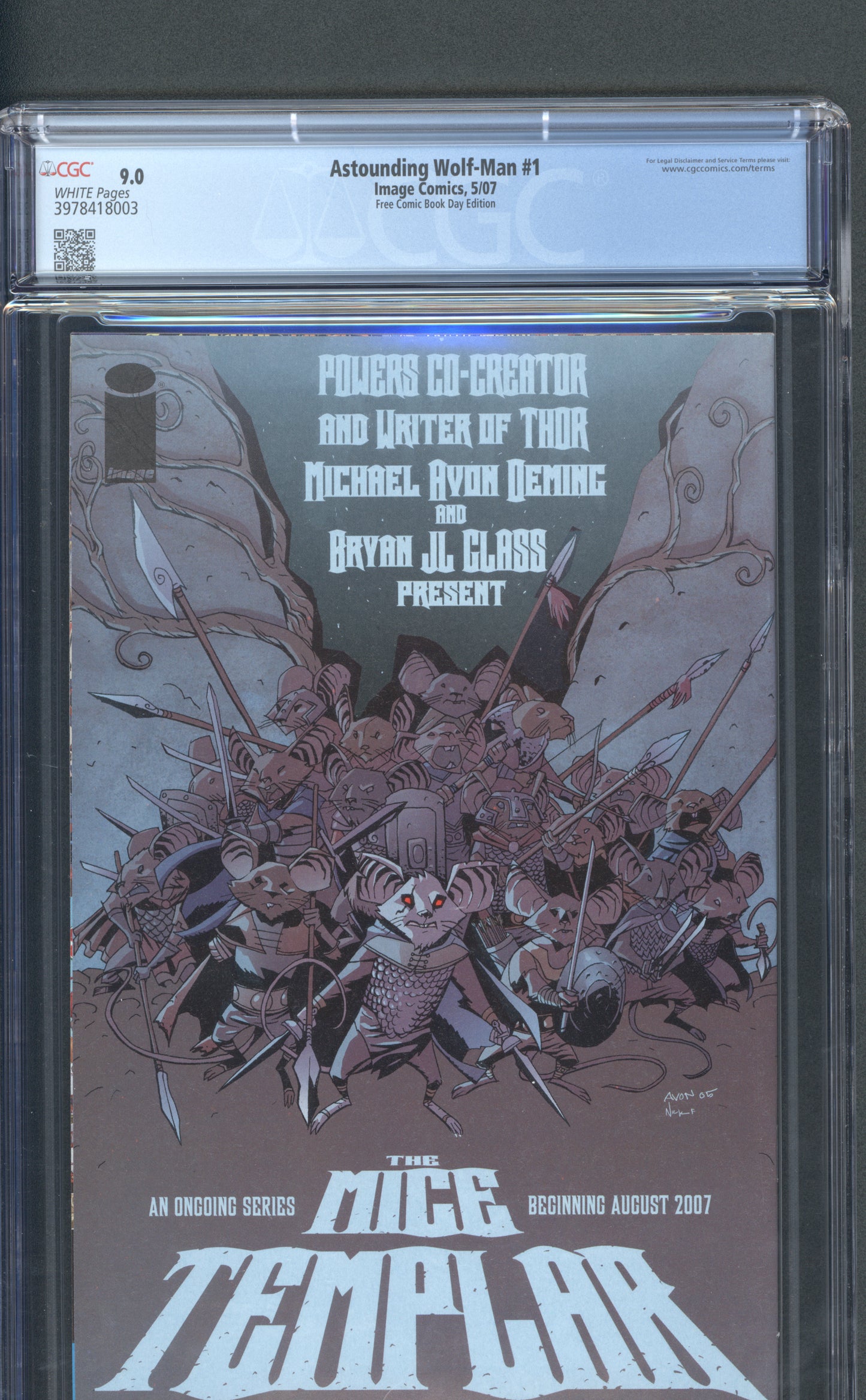 Wolfman #1 CGC 9.0