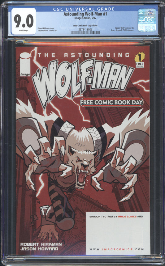 Wolfman #1 CGC 9.0
