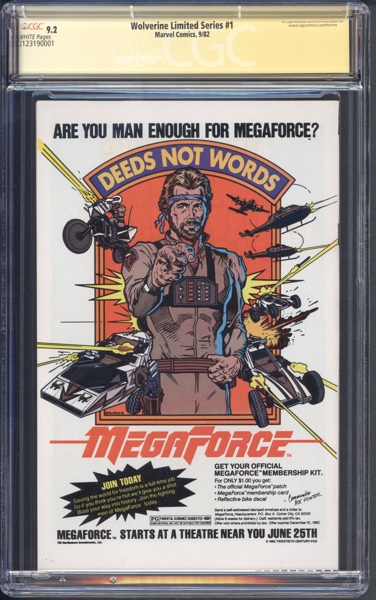 Wolverine #4 CGC 9.2 /