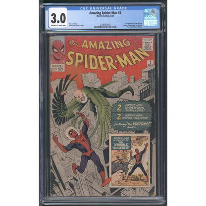 Amazing Spider-Man #2 CGC 3.0 / 1st Appearance of The Vulture