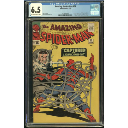 Amazing Spider-Man #25 CGC 6.5 / 1st Cameo Mary Jane