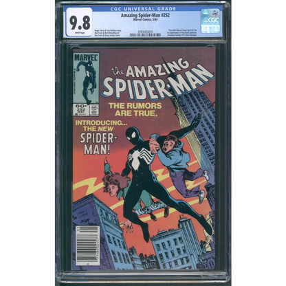 Amazing Spider-Man #252 CGC 9.8 / White Pages / Newsstand