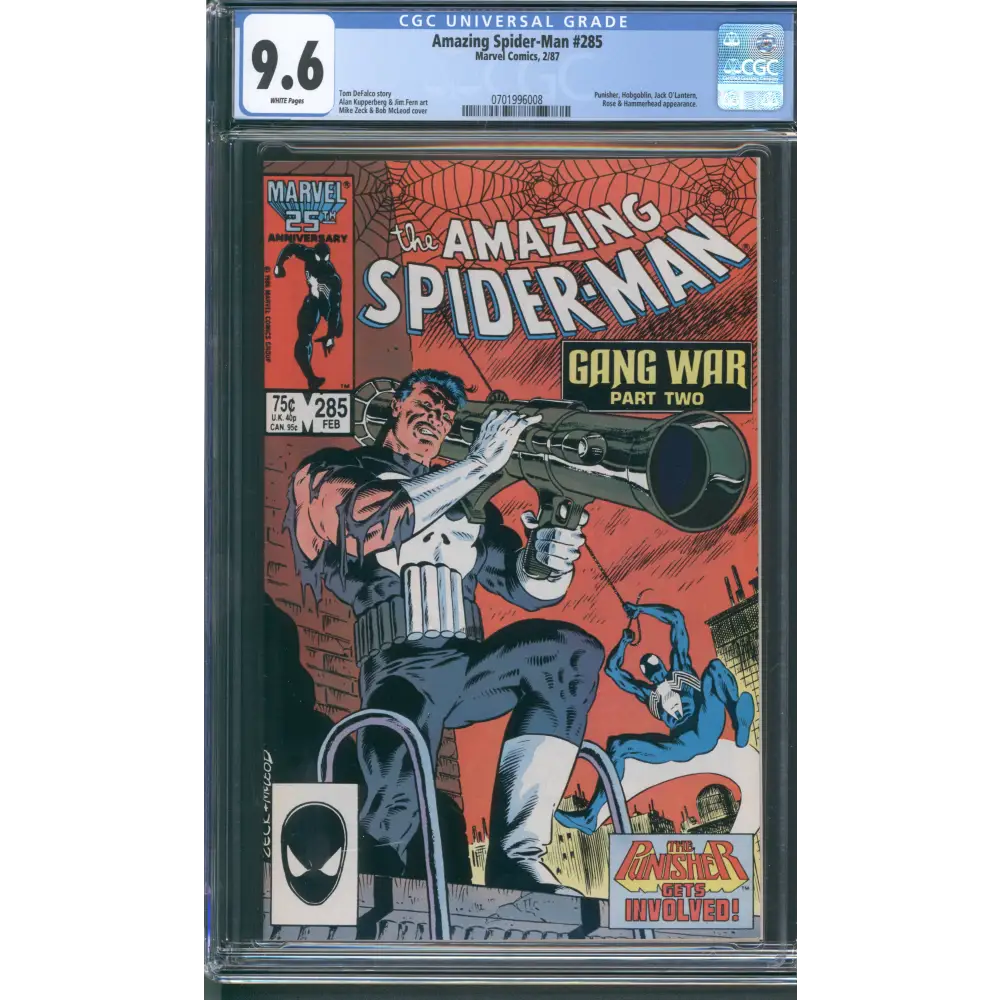 Amazing Spider-Man #285 CGC 9.6
