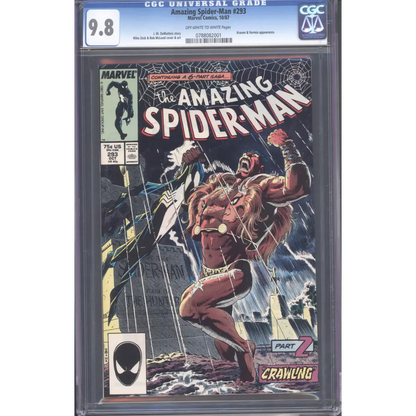 Amazing Spider-Man #293 / Kraven the Hunter Cover / CGC 9.8