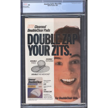 Amazing Spider-Man 363 / White Pages / Mark Bagley Art