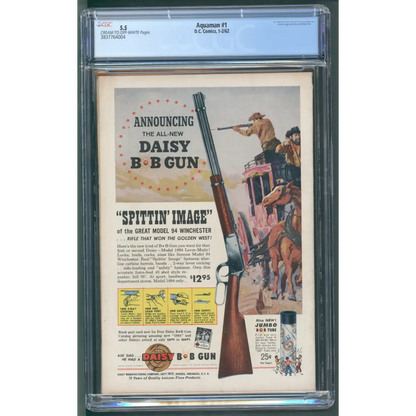 Aquaman #1 / Silver Age Key / CGC 5.5 CR/OW Pages
