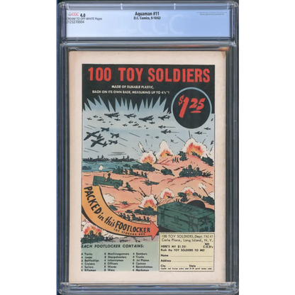 Aquaman #11 / CGC 4.0