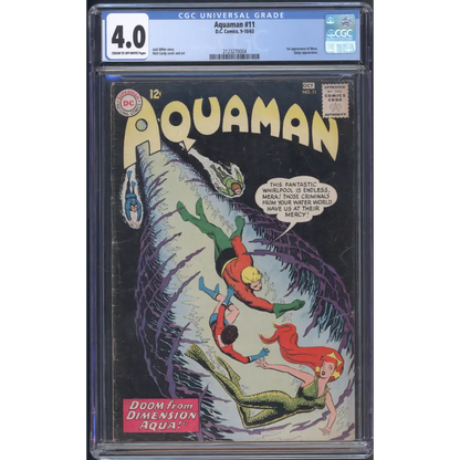 Aquaman #11 / CGC 4.0