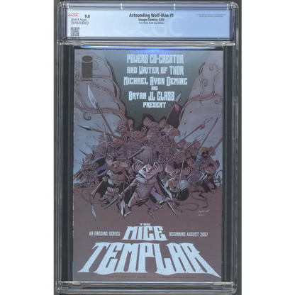 Astounding Wolf-Man #1 / CGC 9.0 / White Pages