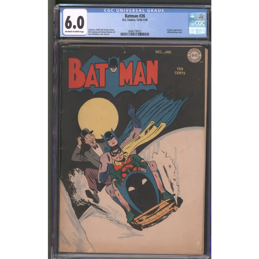 Batman #26 CGC 6.0 / Golden Age Batman