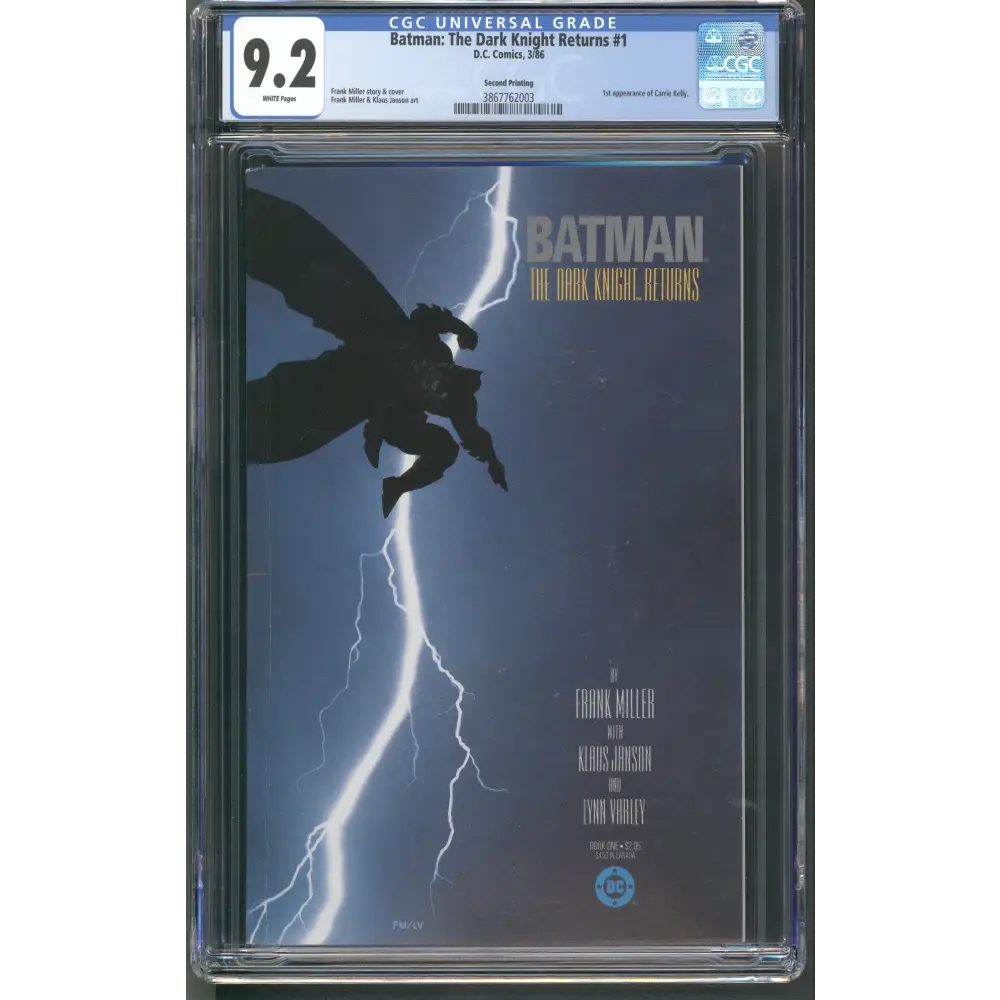 Batman: The Dark Knight #1 CGC 9.2